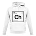 Char - Periodic Element unisex hoodie Char - Periodic Element unisex hoodie