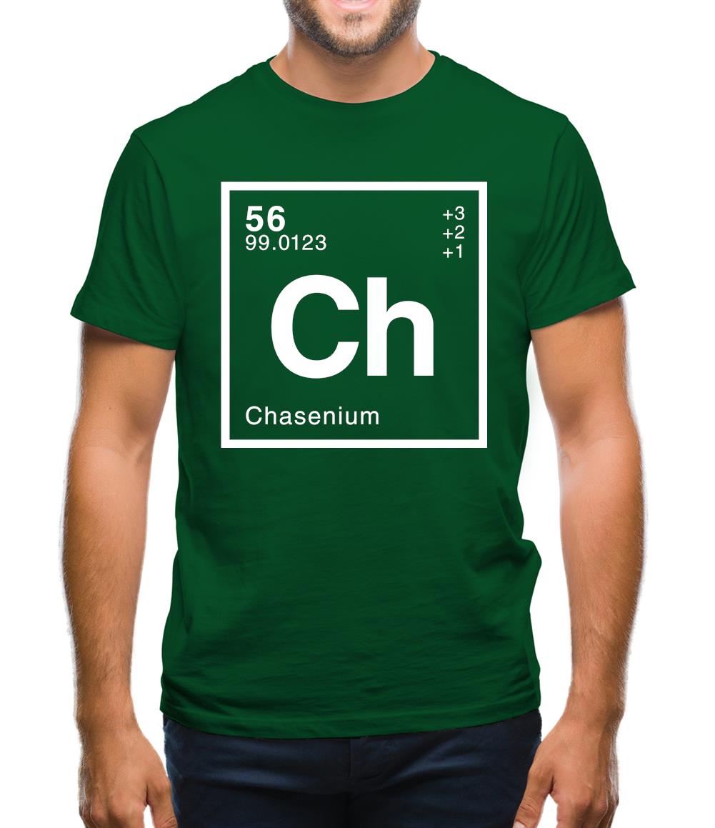 Chase - Periodic Element Mens T-Shirt Chase - Periodic Element Mens T-Shirt