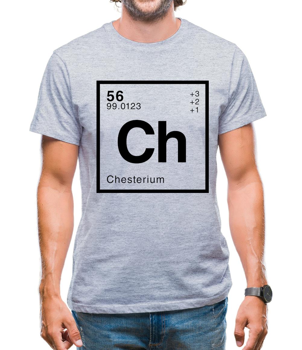 Chester - Periodic Element Mens T-Shirt Chester - Periodic Element Mens T-Shirt