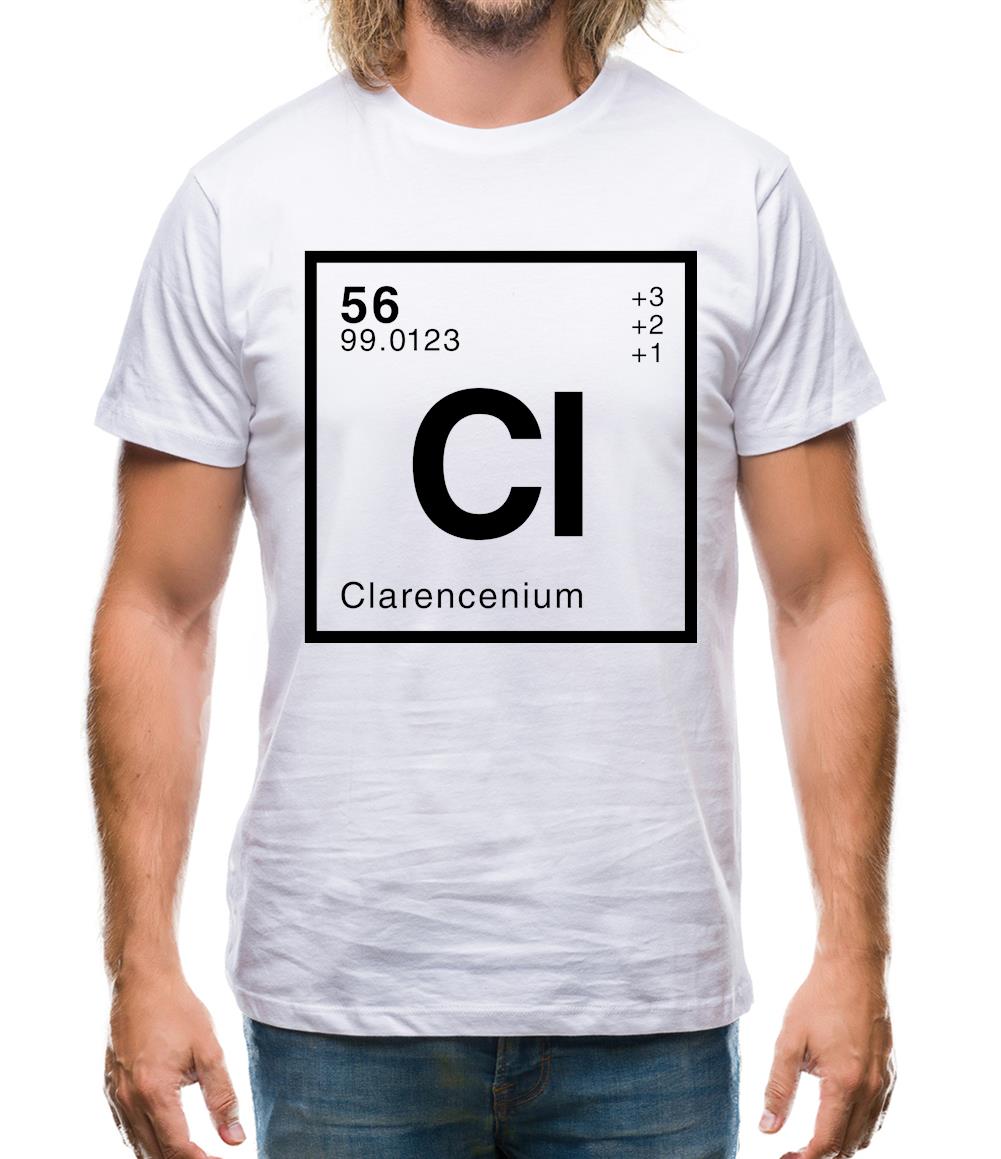 Clarence - Periodic Element Mens T-Shirt Clarence - Periodic Element Mens T-Shirt