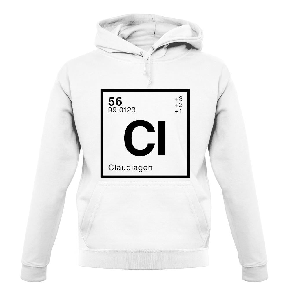 Claudia - Periodic Element unisex hoodie Claudia - Periodic Element unisex hoodie