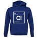Clinton - Periodic Element unisex hoodie