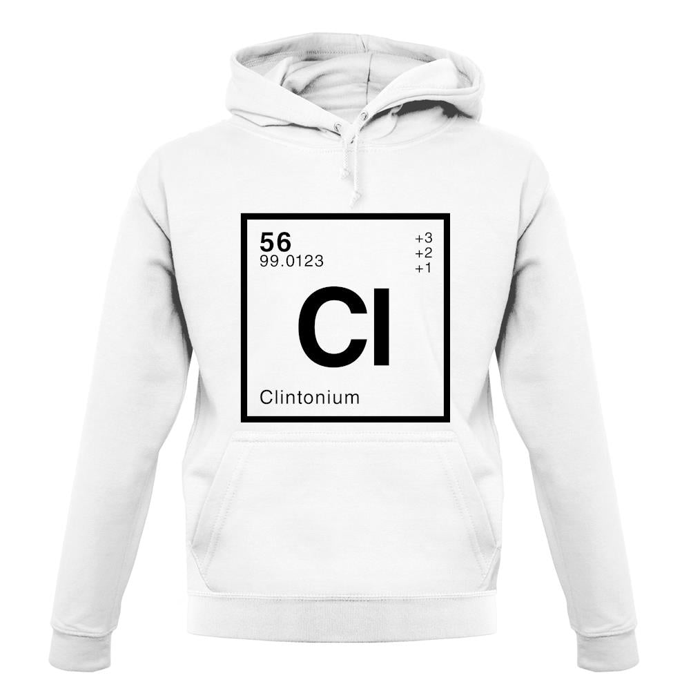Clinton - Periodic Element unisex hoodie Clinton - Periodic Element unisex hoodie