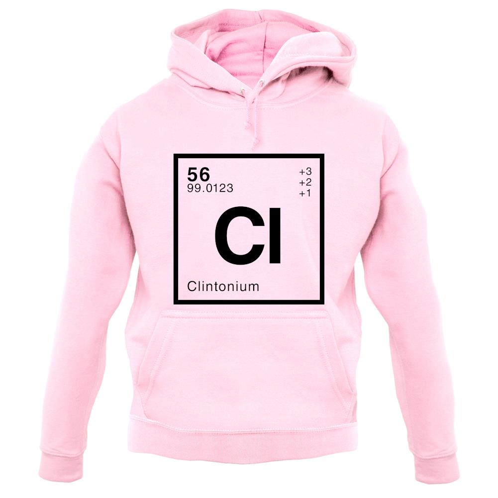 Clinton - Periodic Element unisex hoodie Clinton - Periodic Element unisex hoodie