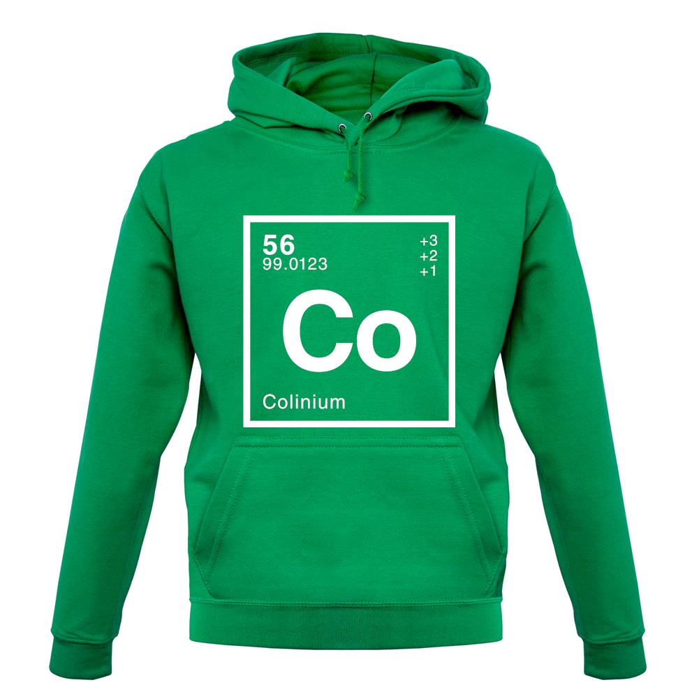 Colin - Periodic Element unisex hoodie Colin - Periodic Element unisex hoodie
