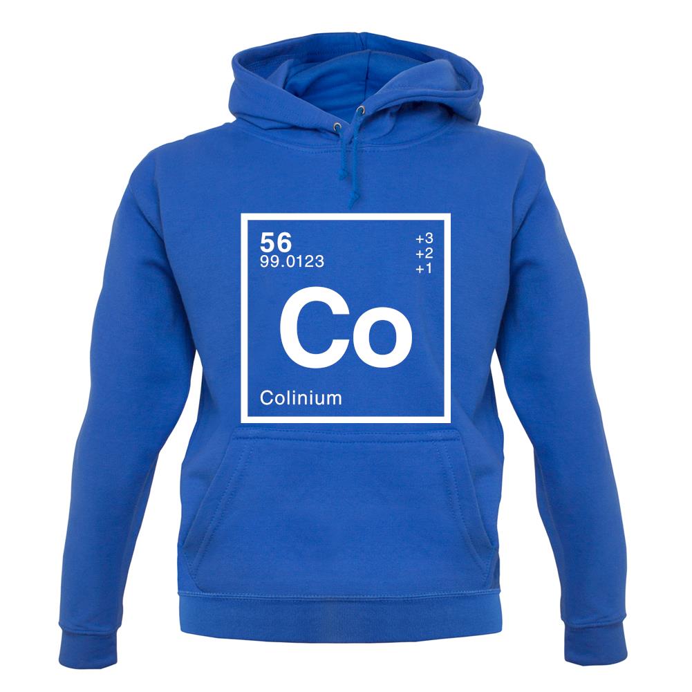 Colin - Periodic Element unisex hoodie Colin - Periodic Element unisex hoodie