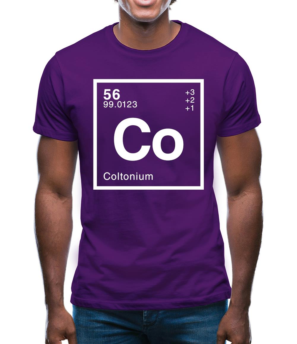 Colton - Periodic Element Mens T-Shirt Colton - Periodic Element Mens T-Shirt
