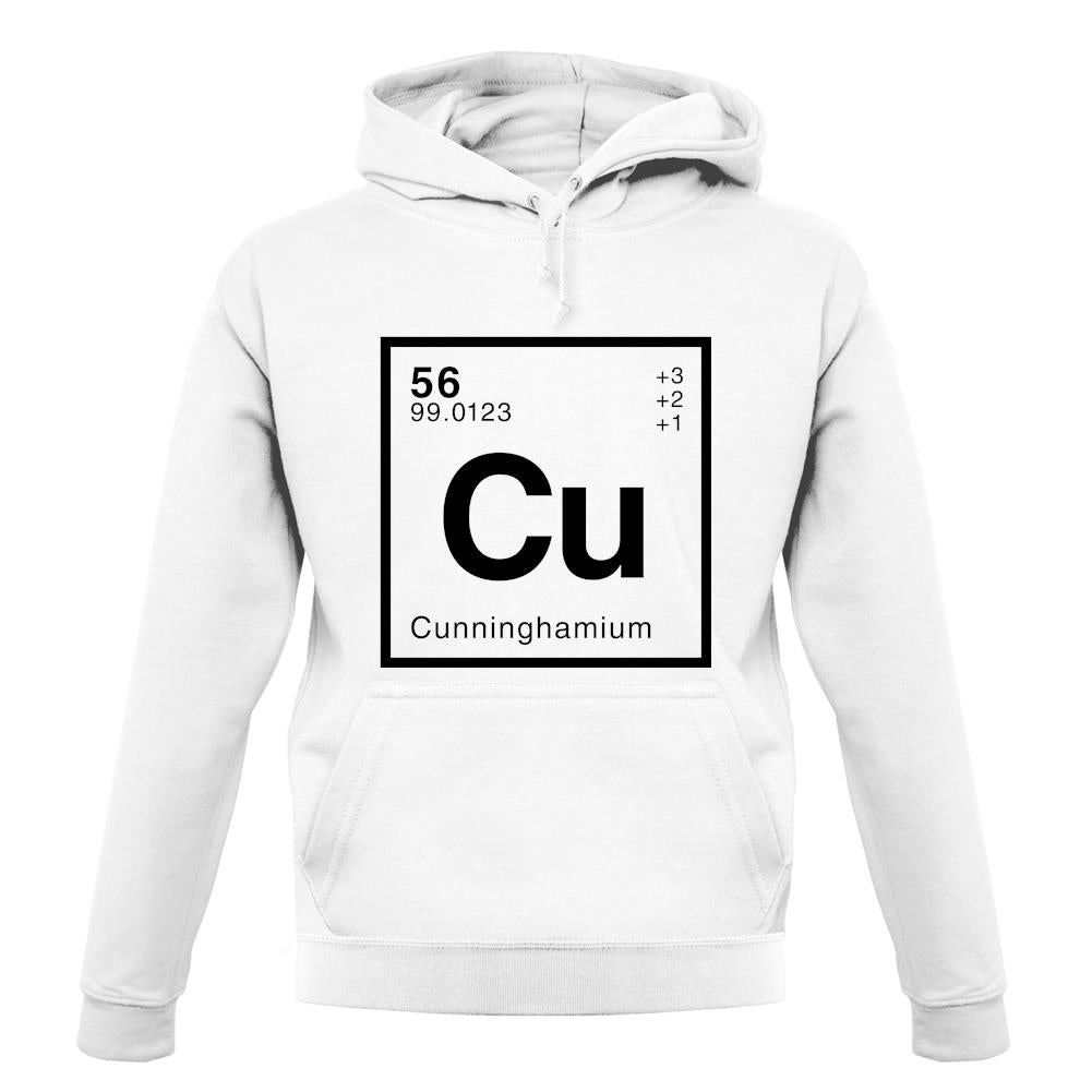 Cunningham - Periodic Element unisex hoodie Cunningham - Periodic Element unisex hoodie