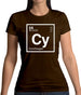 Cynthia - Periodic Element Womens T-Shirt Cynthia - Periodic Element Womens T-Shirt