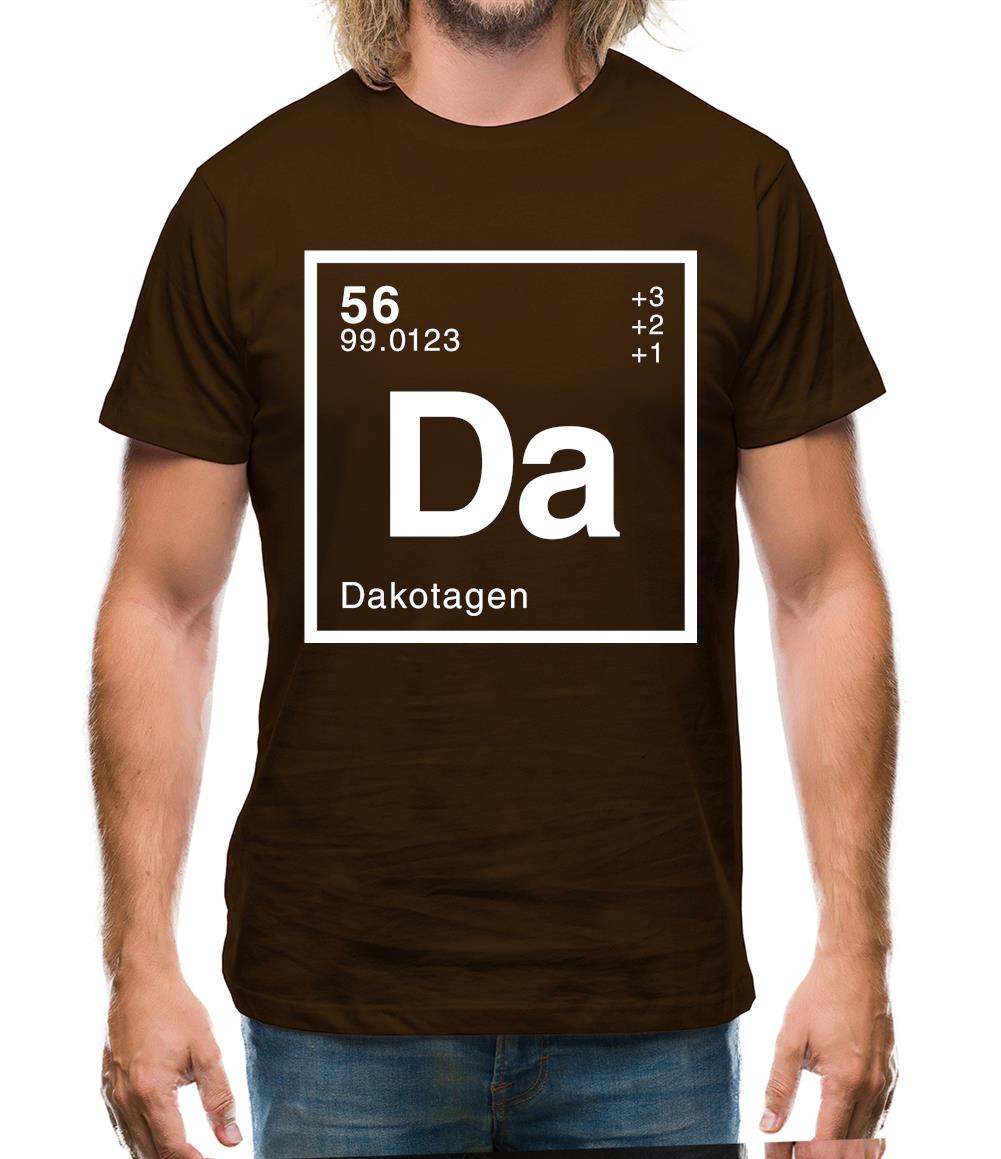 Dakota - Periodic Element Mens T-Shirt Dakota - Periodic Element Mens T-Shirt
