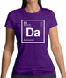 Danny - Periodic Element Womens T-Shirt