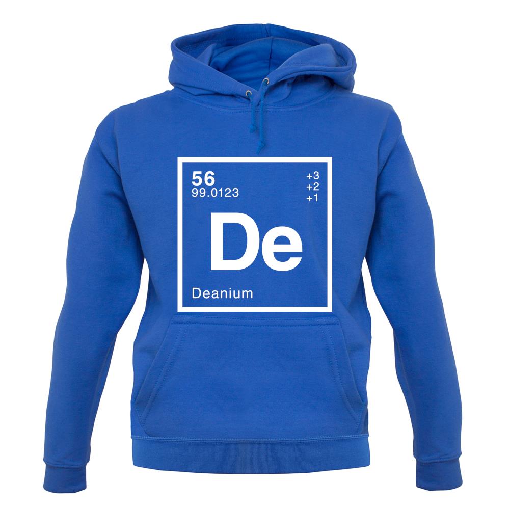 Dean - Periodic Element unisex hoodie Dean - Periodic Element unisex hoodie