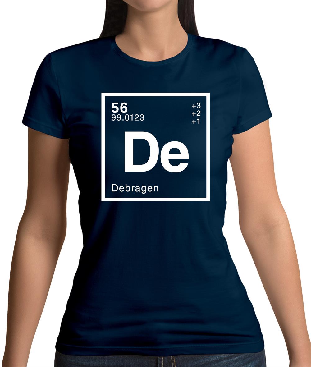 Debra - Periodic Element Womens T-Shirt Debra - Periodic Element Womens T-Shirt