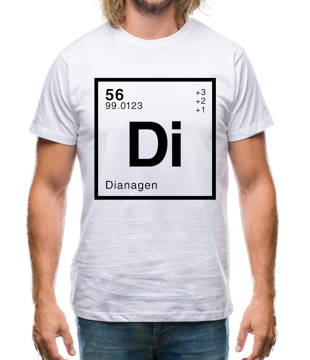 Diana - Periodic Element Mens T-Shirt Diana - Periodic Element Mens T-Shirt