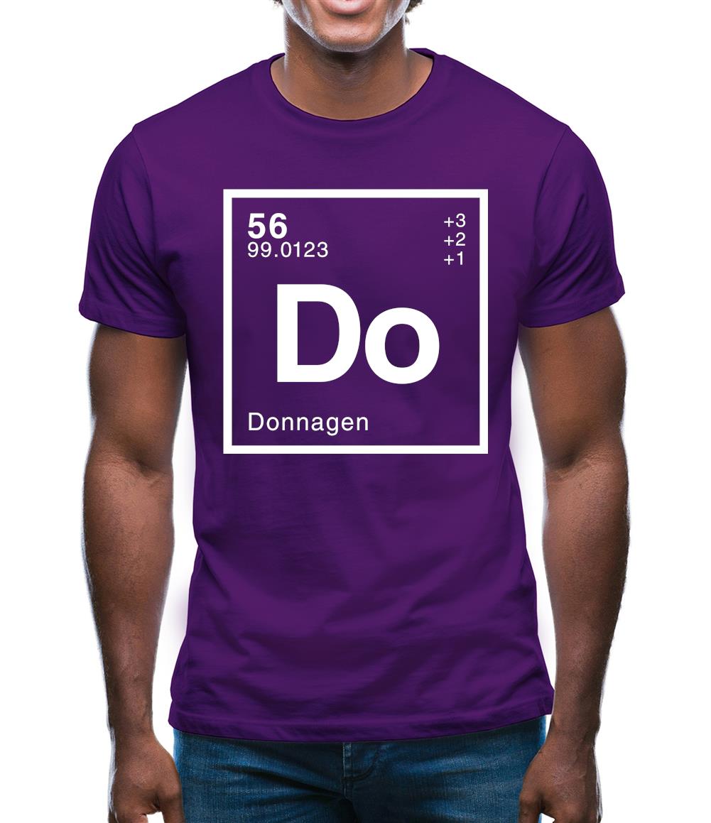 Donna - Periodic Element Mens T-Shirt Donna - Periodic Element Mens T-Shirt