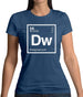 Dwayne - Periodic Element Womens T-Shirt Dwayne - Periodic Element Womens T-Shirt