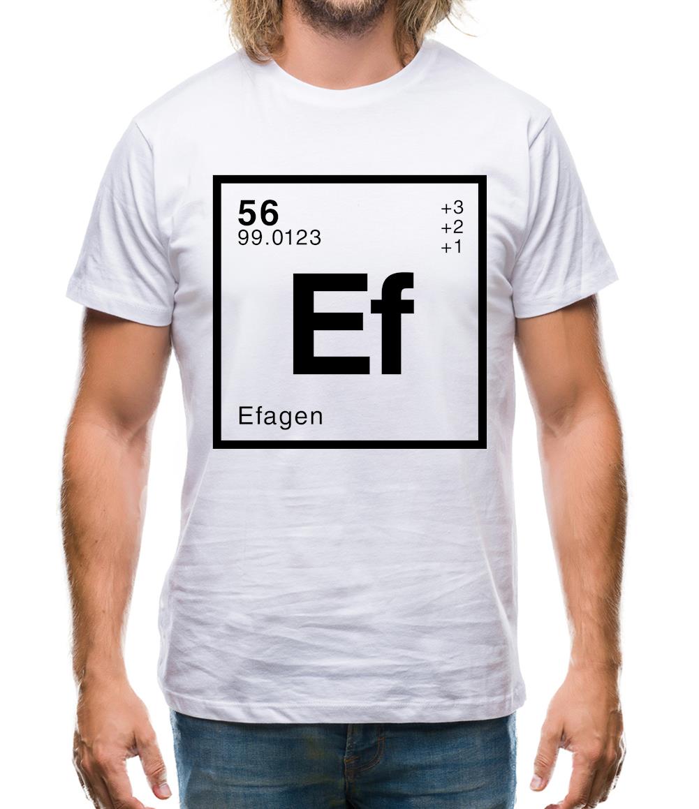 Efa - Periodic Element Mens T-Shirt Efa - Periodic Element Mens T-Shirt