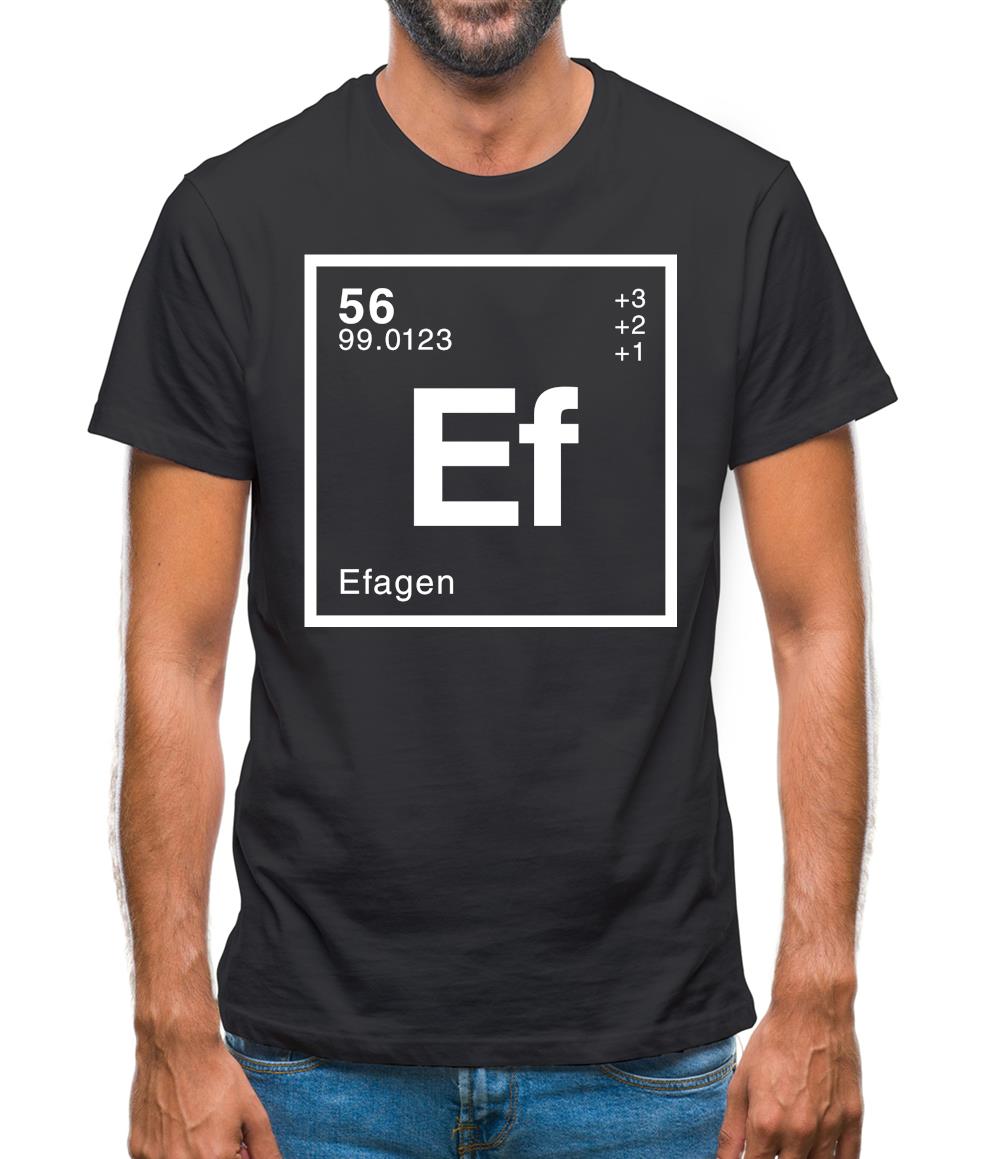 Efa - Periodic Element Mens T-Shirt Efa - Periodic Element Mens T-Shirt