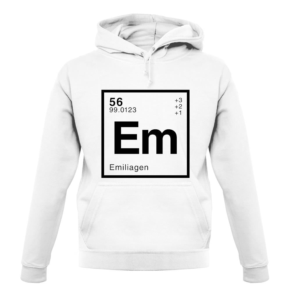 Emilia - Periodic Element unisex hoodie Emilia - Periodic Element unisex hoodie
