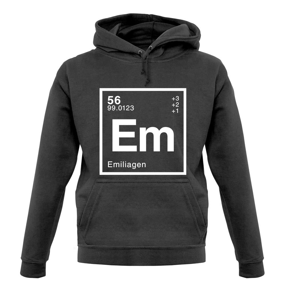 Emilia - Periodic Element unisex hoodie Emilia - Periodic Element unisex hoodie