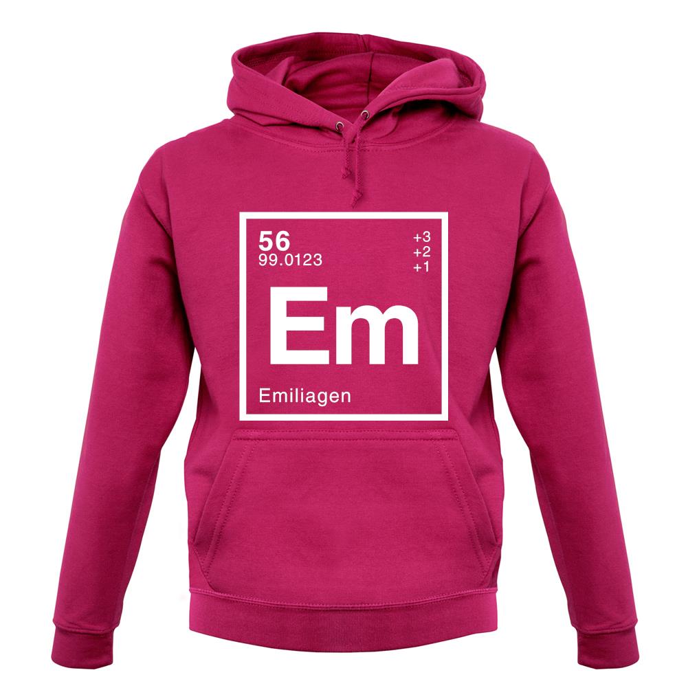 Emilia - Periodic Element unisex hoodie Emilia - Periodic Element unisex hoodie