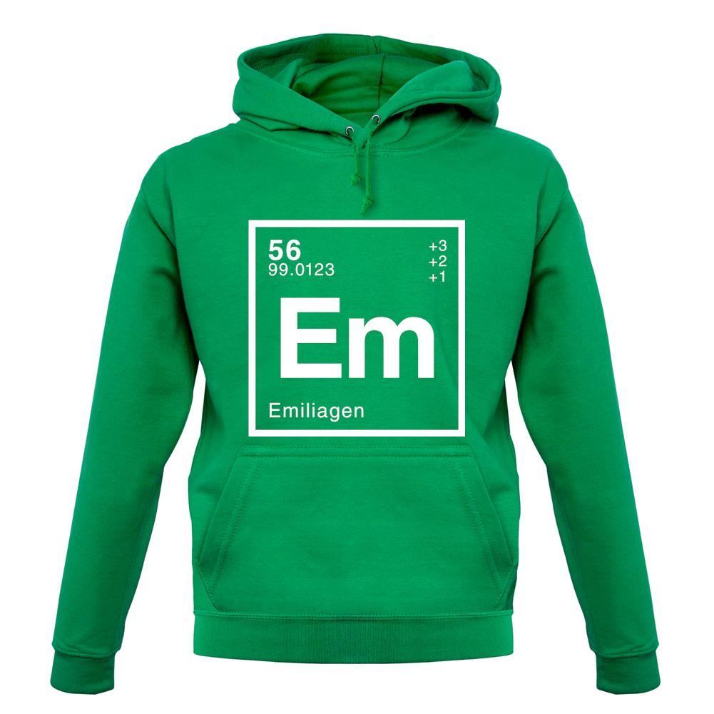 Emilia - Periodic Element unisex hoodie Emilia - Periodic Element unisex hoodie