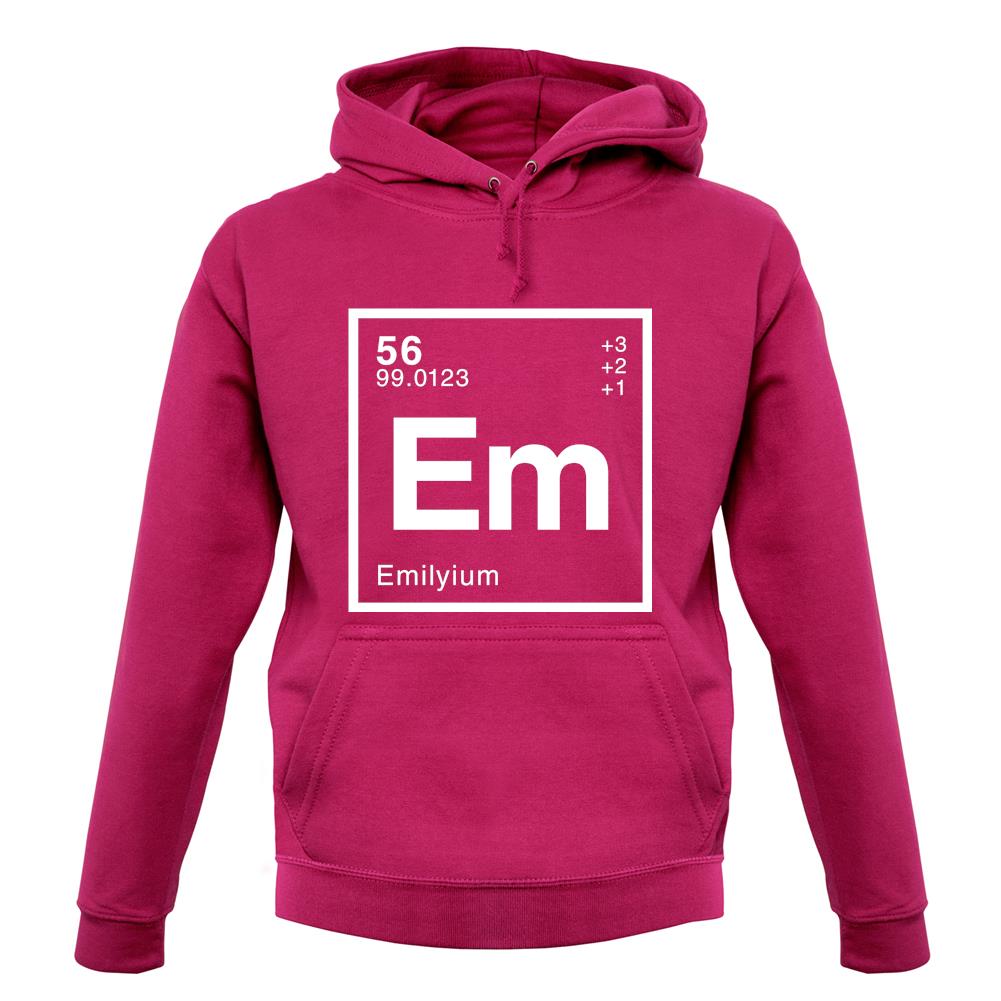 Emily - Periodic Element unisex hoodie Emily - Periodic Element unisex hoodie