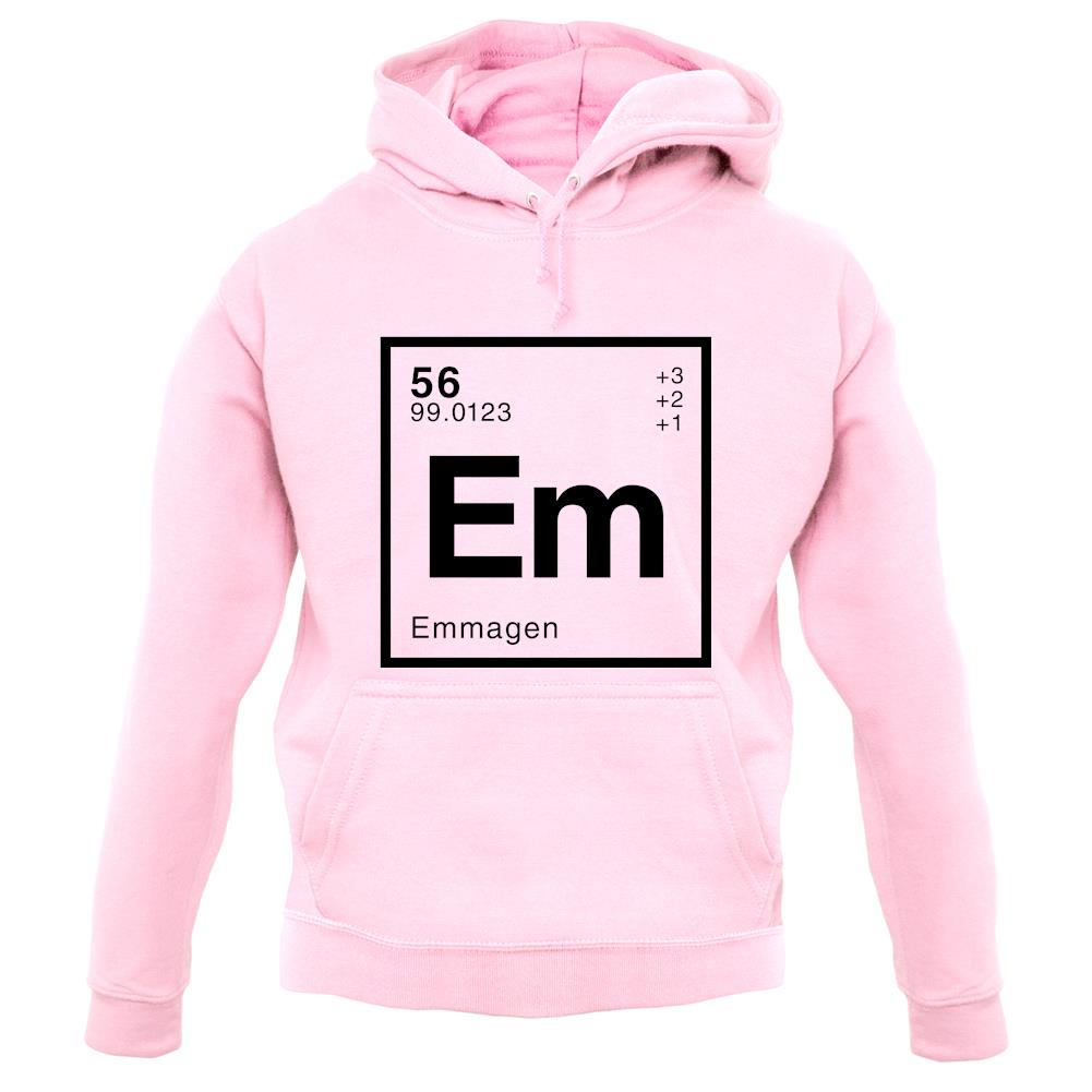 Emma - Periodic Element unisex hoodie Emma - Periodic Element unisex hoodie