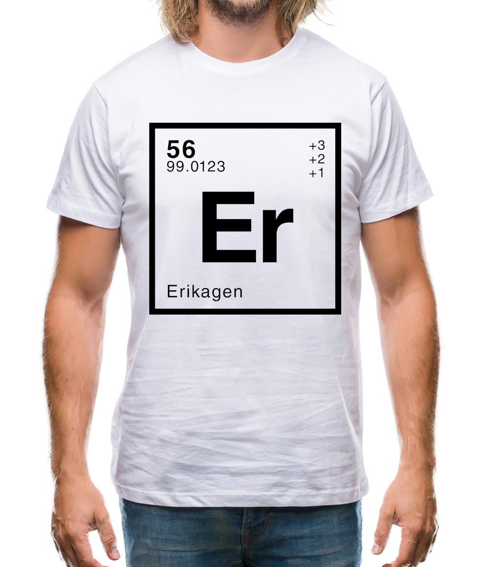 Erika - Periodic Element Mens T-Shirt Erika - Periodic Element Mens T-Shirt
