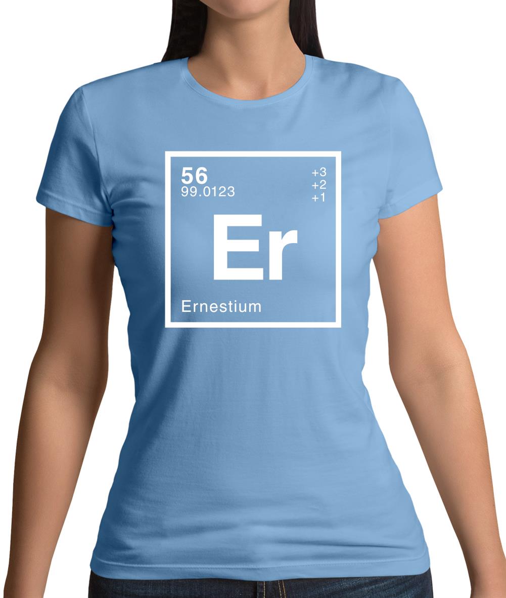 Ernest - Periodic Element Womens T-Shirt Ernest - Periodic Element Womens T-Shirt