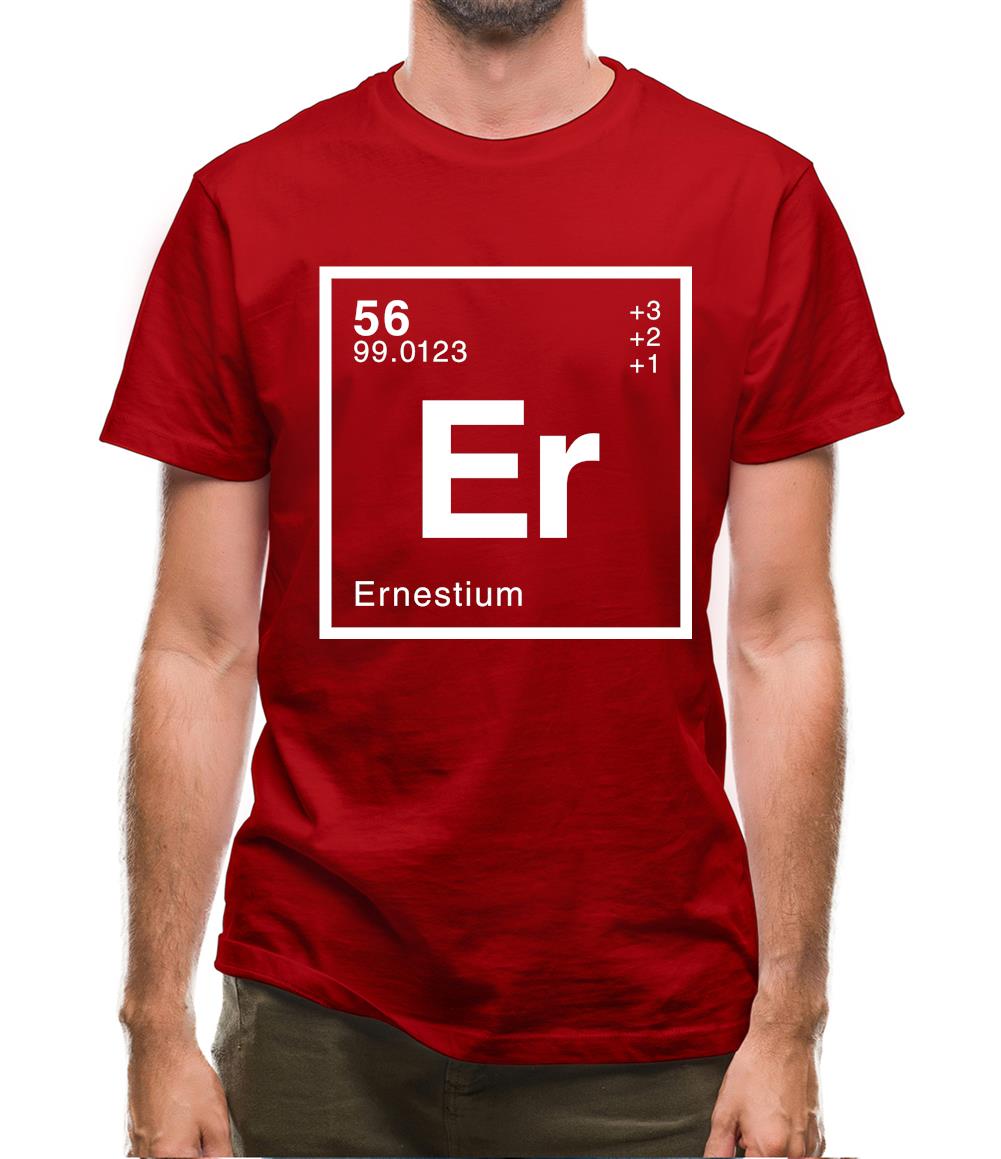 Ernest - Periodic Element Mens T-Shirt Ernest - Periodic Element Mens T-Shirt