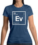 Evans - Periodic Element Womens T-Shirt Evans - Periodic Element Womens T-Shirt