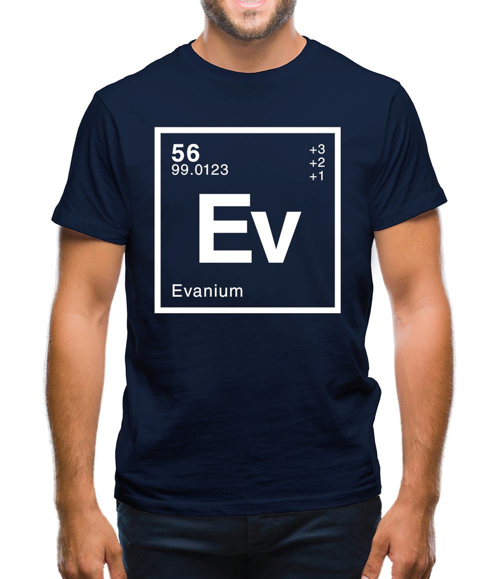 Evan - Periodic Element Mens T-Shirt Evan - Periodic Element Mens T-Shirt