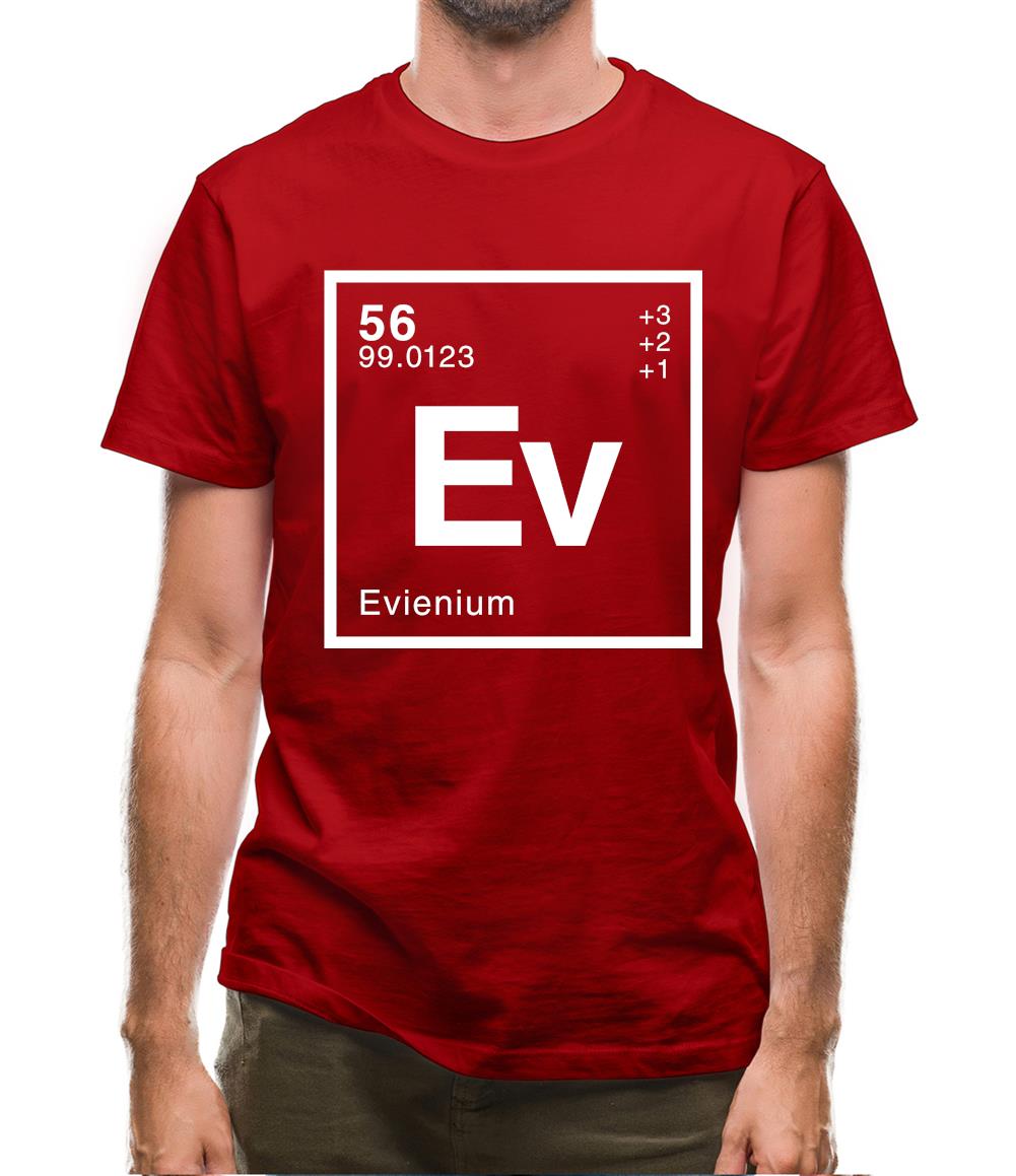 Evie - Periodic Element Mens T-Shirt Evie - Periodic Element Mens T-Shirt