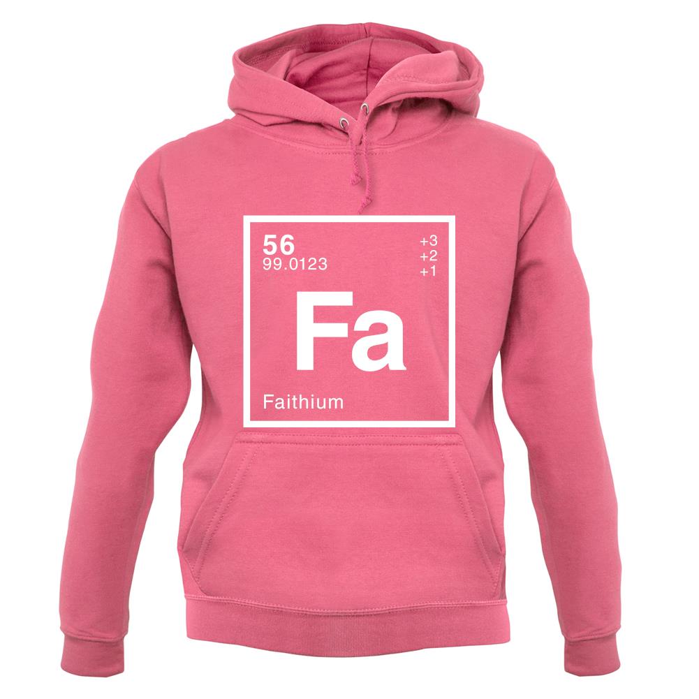 Faith - Periodic Element unisex hoodie Faith - Periodic Element unisex hoodie