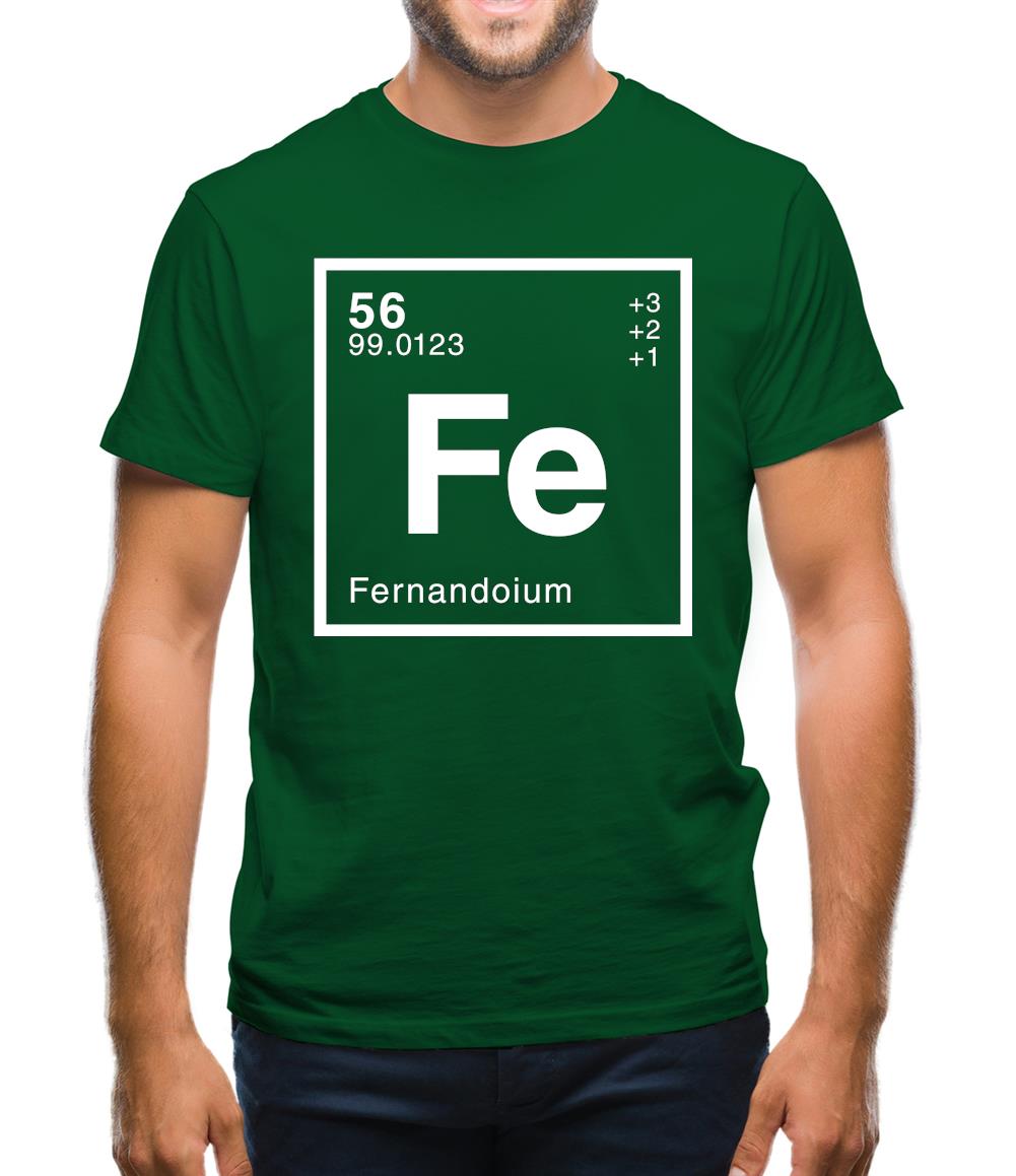 Fernando - Periodic Element Mens T-Shirt Fernando - Periodic Element Mens T-Shirt