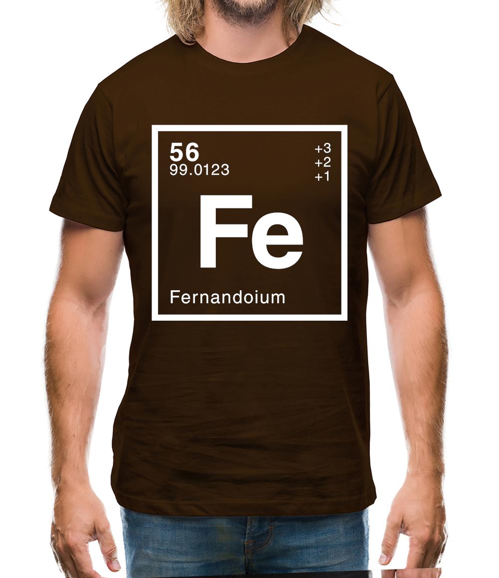 Fernando - Periodic Element Mens T-Shirt Fernando - Periodic Element Mens T-Shirt