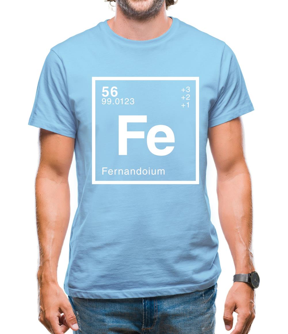 Fernando - Periodic Element Mens T-Shirt Fernando - Periodic Element Mens T-Shirt