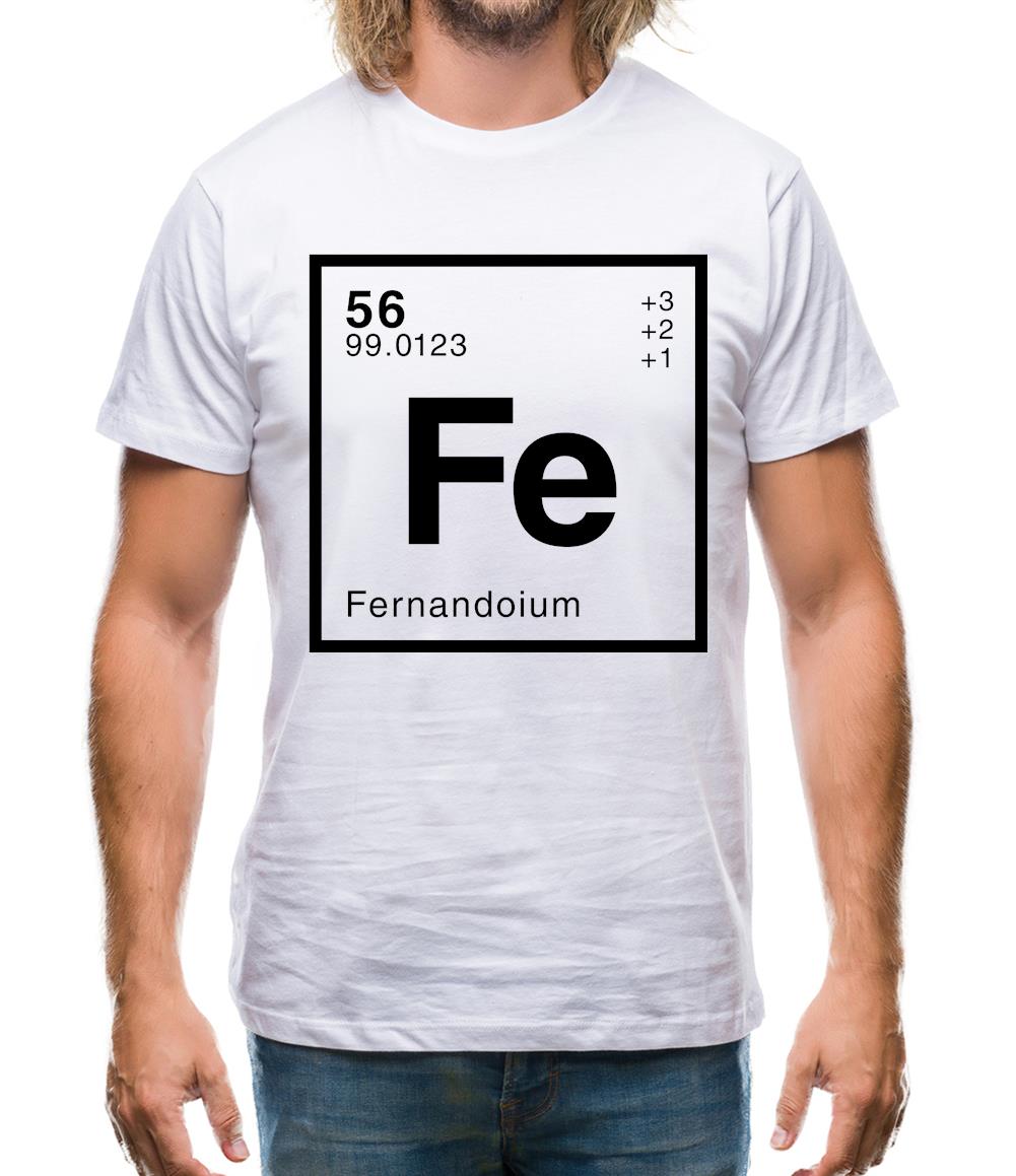 Fernando - Periodic Element Mens T-Shirt Fernando - Periodic Element Mens T-Shirt