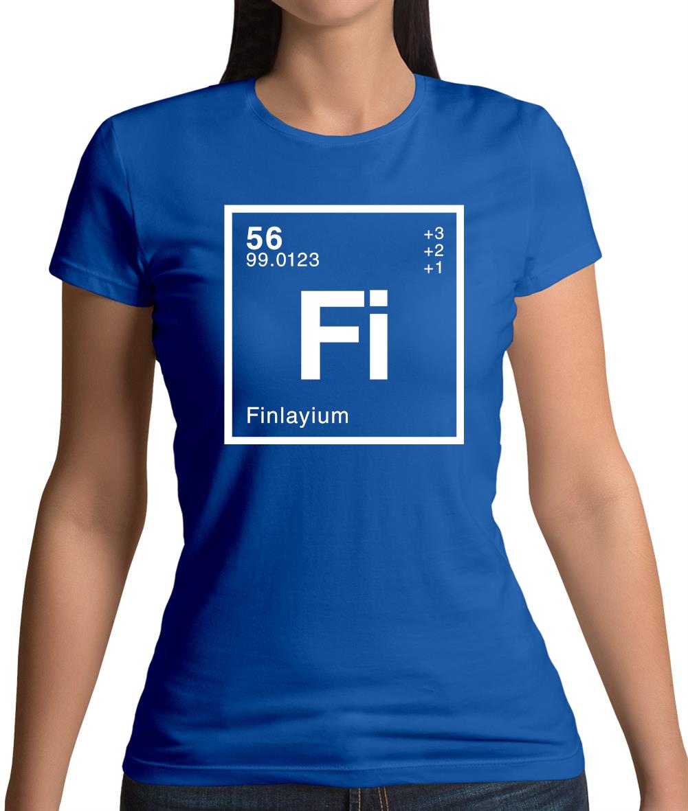 Finlay - Periodic Element Womens T-Shirt Finlay - Periodic Element Womens T-Shirt