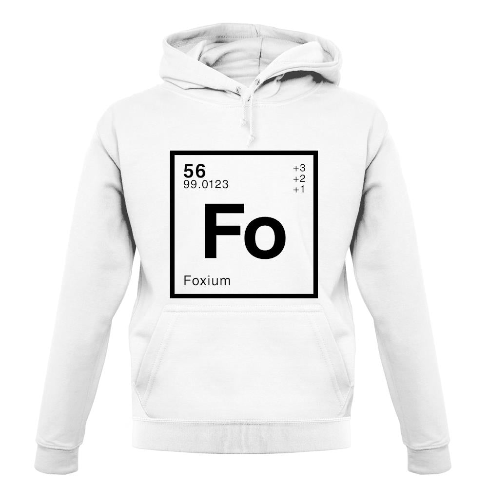 Fox - Periodic Element unisex hoodie Fox - Periodic Element unisex hoodie