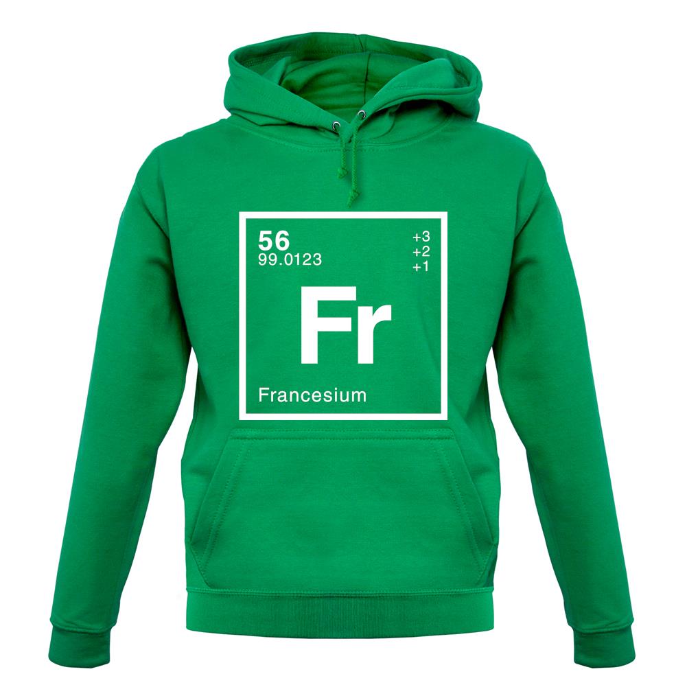 Frances - Periodic Element unisex hoodie Frances - Periodic Element unisex hoodie