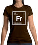 Francisco - Periodic Element Womens T-Shirt Francisco - Periodic Element Womens T-Shirt