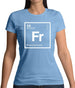 Francisco - Periodic Element Womens T-Shirt Francisco - Periodic Element Womens T-Shirt