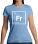 Frank - Periodic Element Womens T-Shirt Frank - Periodic Element Womens T-Shirt