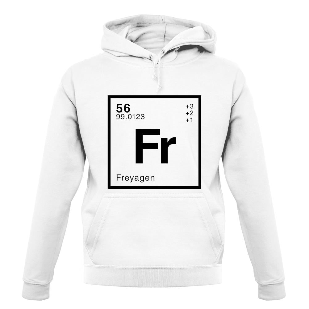 Freya - Periodic Element unisex hoodie Freya - Periodic Element unisex hoodie
