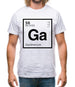 Gardner - Periodic Element Mens T-Shirt Gardner - Periodic Element Mens T-Shirt