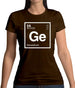 Gerald - Periodic Element Womens T-Shirt Gerald - Periodic Element Womens T-Shirt