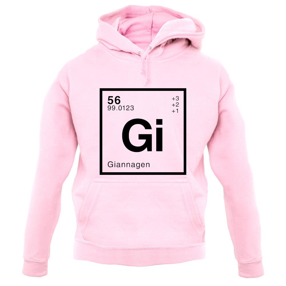 Gianna - Periodic Element unisex hoodie Gianna - Periodic Element unisex hoodie