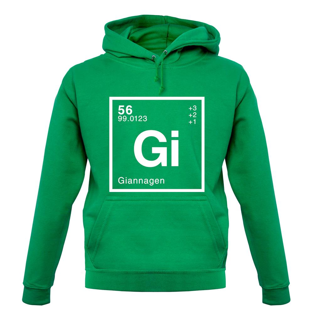 Gianna - Periodic Element unisex hoodie Gianna - Periodic Element unisex hoodie